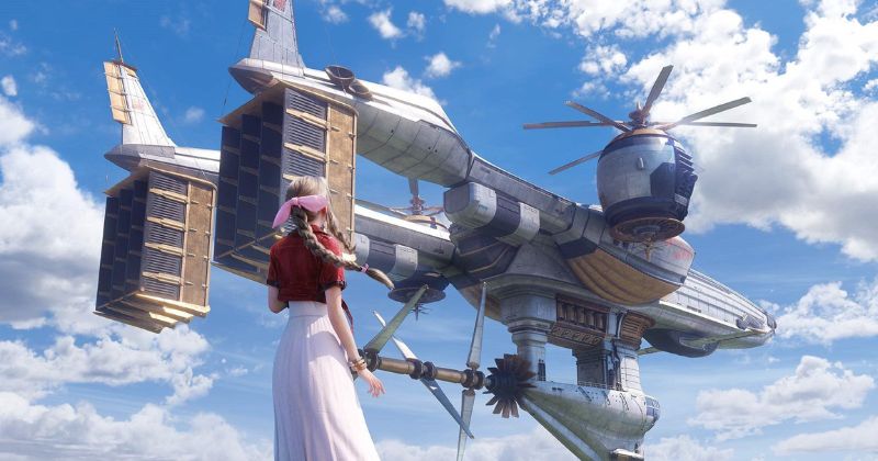 Căn cứ chính trong Final Fantasy VII Revelation - phi thuyền Highwind